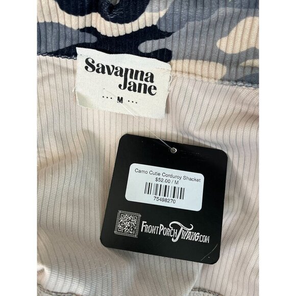 Savanna Jane Camo Utility Jacket - Black, Tan, Cream - Picture 8 of 10